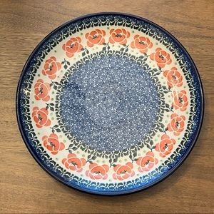 POLISH POTTERY 10” DINNER PLATE